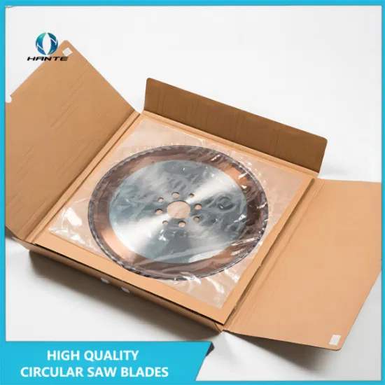 285mm-120 High Quality Hante Cermet Cold Saw Blade Used for Sawing Various Metal Materials